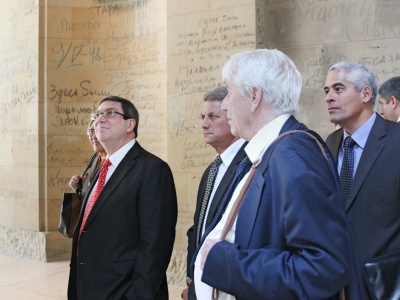 Außenminister von Kuba im Bundestag