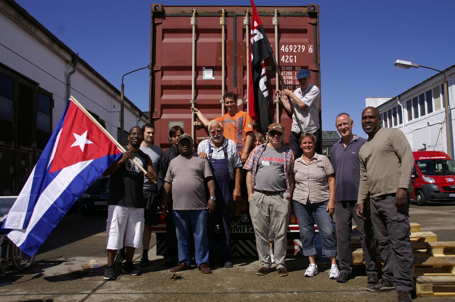 Container für Kuba