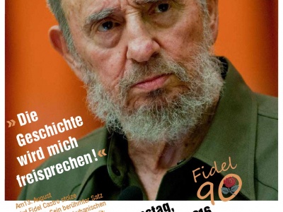 Hamburg: Fidel Castro wird 90 Jahre alt