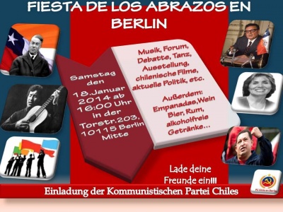 Berlin: Neujahrsfeier der KP Chile