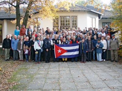 Gruppenfoto ACPA-Cuba sí nach erfolgreichem Bundestreffen am Werbellinsee