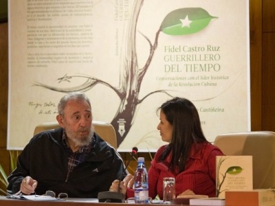 Fidel Castro und Katiuska Blanco