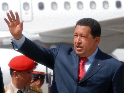 Siegreich trotz Putsch 2002: Venezuelas Präsident Hugo Chávez. (Quelle: Wikipedia)