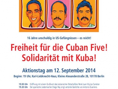 Berlin: Kulturnacht für die Cuban 5