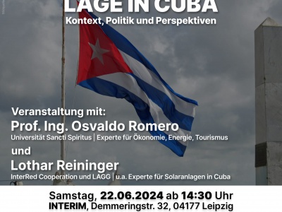 Leipzig: Wirtschaftliche Lage in Cuba - Kontext, Politik und Perspektiven
