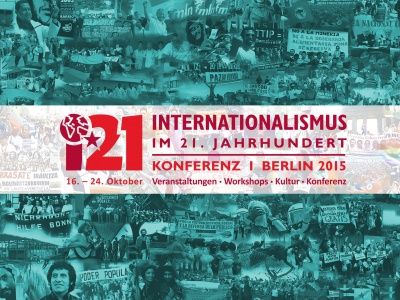 Eine Veranstaltung im Rahmen der Internationalismus-Konferenz am 23./24. Oktober 