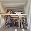 Ein Containerr mit Fahrrädern für unser Projekt in Guantánamo wird gepackt (31. Mai 2019)