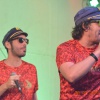 Das Rap-Duo F.R.A.C. aus dem spanischen Cádiz sorgte für Hip-Hop-Klänge und donnernde Bässe. 