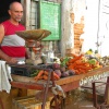 Frisches Obst und Gemüse auf einem Bauernmarkt