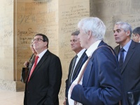 Der kubanische Außenminister Bruno Rodríguez Parrilla im Bundestag
